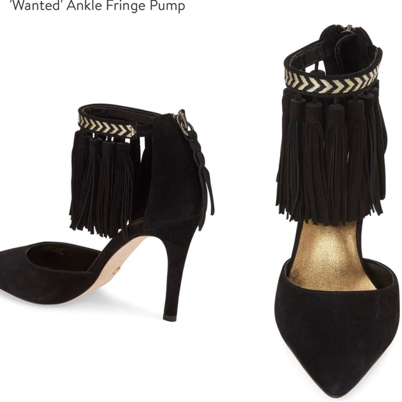 Cynthia Vincent fringe heel - Picture 2 of 2